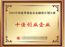 龍鐵獲得十佳創業企業稱號